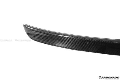 Carbonado 2008-2014 Mercedes Benz W204 C-Class C63 AMG Sedan VS Style Carbon Fiber Trunk Spoiler