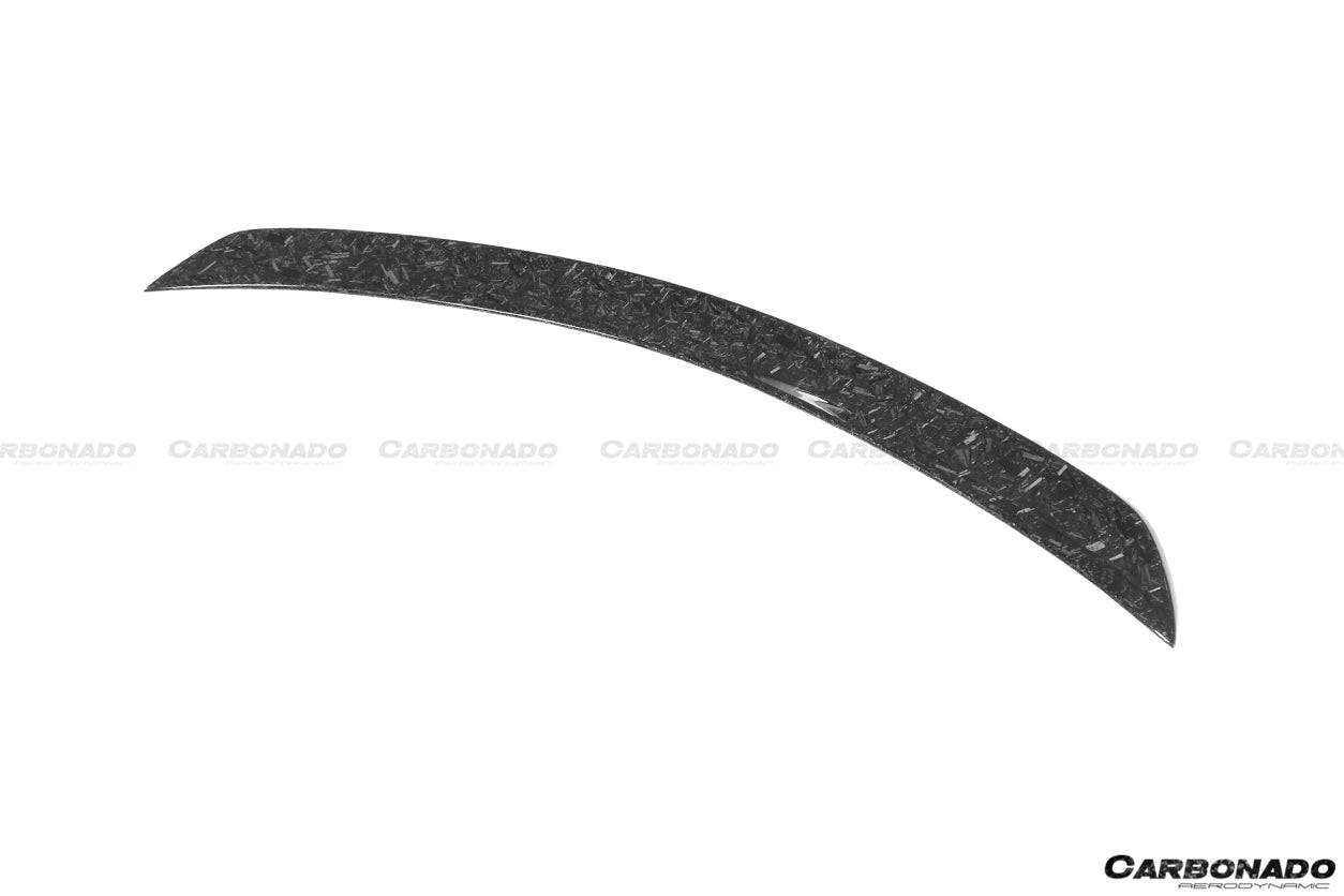 Carbonado 2008-2014 Mercedes Benz W204 C-Class C63 AMG Sedan VS Style Carbon Fiber Trunk Spoiler