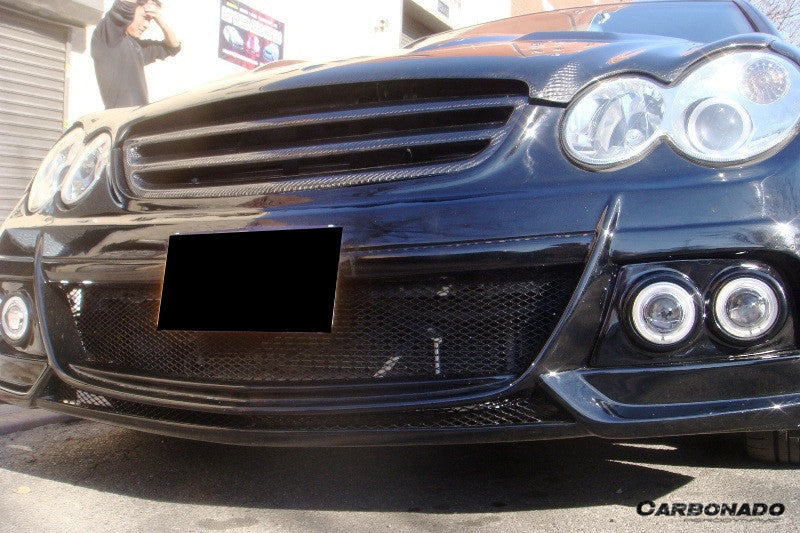 Luz LED para parachoques delantero estilo Carbonado Mercedes Benz W203 C55 AMG WI (2005-2007)