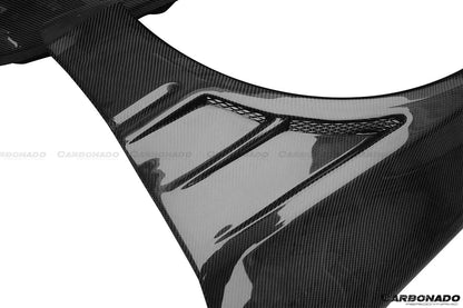 Carbonado D1 Style Carbon Fiber Fender | 2003-2006 Mitsubishi Evo 7/8/9
