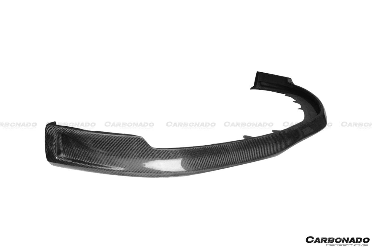 Carbonado SE Style Carbon Fiber Front Lip | 2003-2006 Mitsubishi Evo 7/8/9