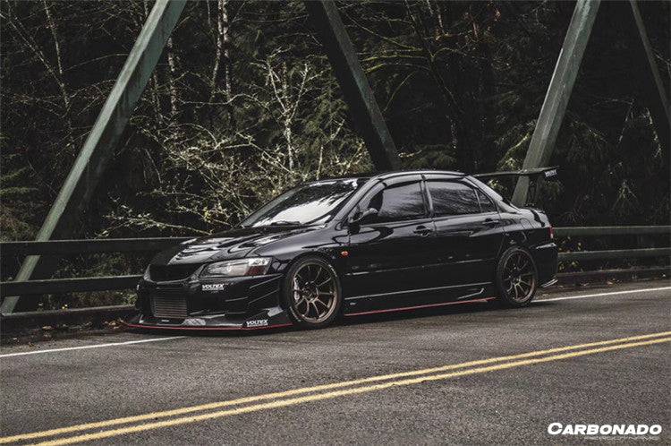 Carbonado VTC Style Front Bumper | 2003-2006 Mitsubishi Evo 7/8/9