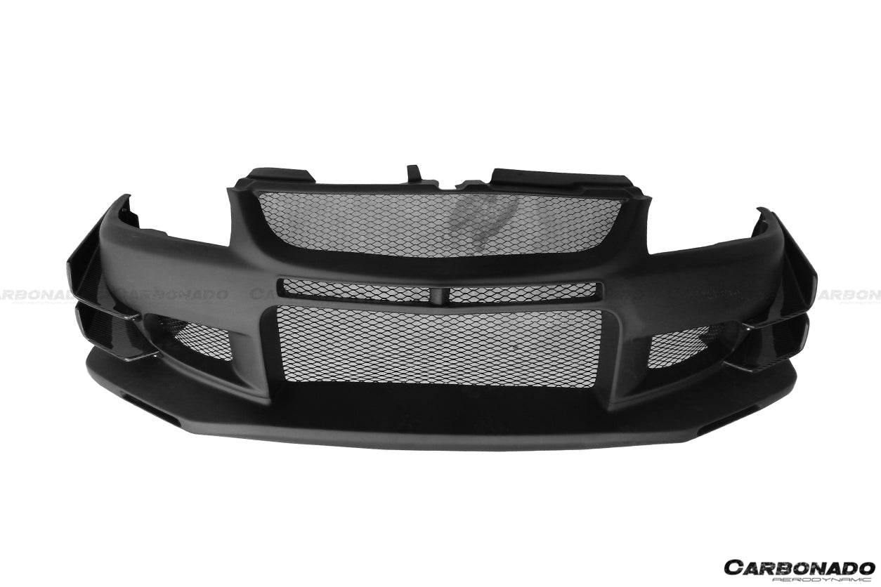 Carbonado VTC Style Front Bumper | 2003-2006 Mitsubishi Evo 7/8/9