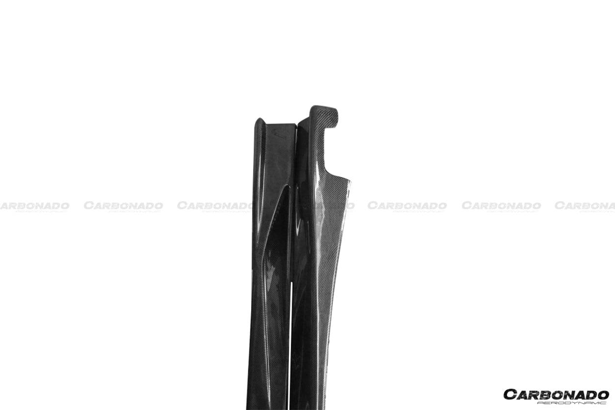 Carbonado JP Style Side Skirts | 2003-2006 Mitsubishi Evo 7/8/9