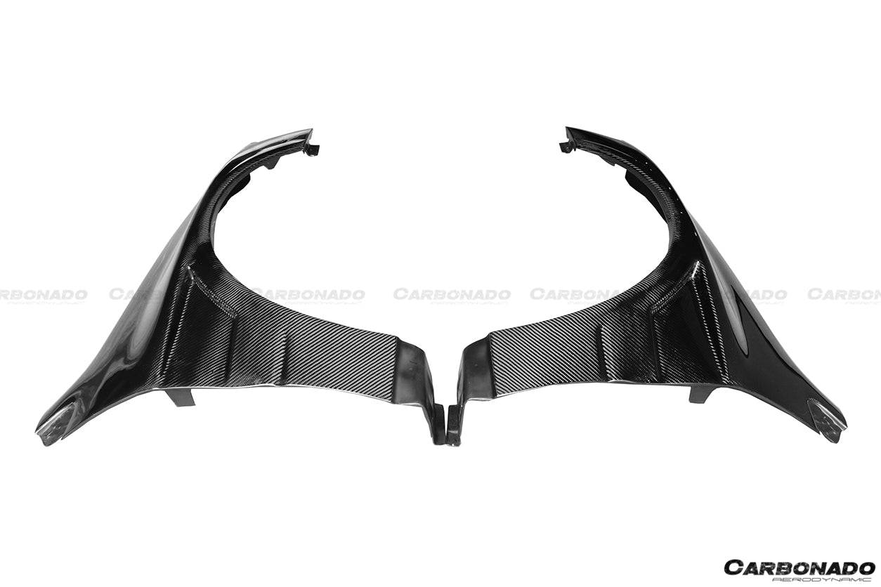 Carbonado VTX Style Carbon Fiber Fender | 2003-2006 Mitsubishi Evo 7/8/9