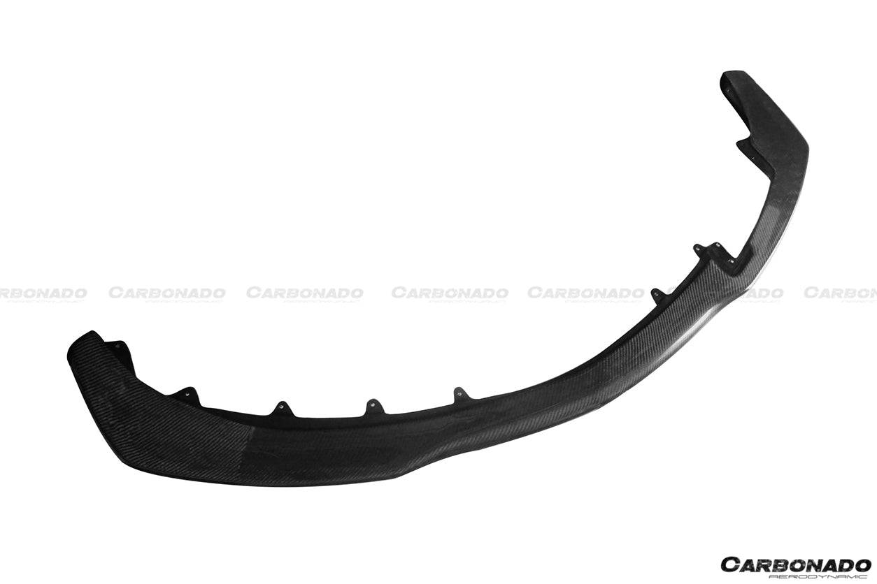 Carbonado OE Style Carbon Fiber Front Lip | 2003-2006 Mitsubishi Evo 7/8/9