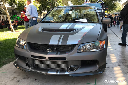 Carbonado OE Style Carbon Fiber Front Lip | 2003-2006 Mitsubishi Evo 7/8/9
