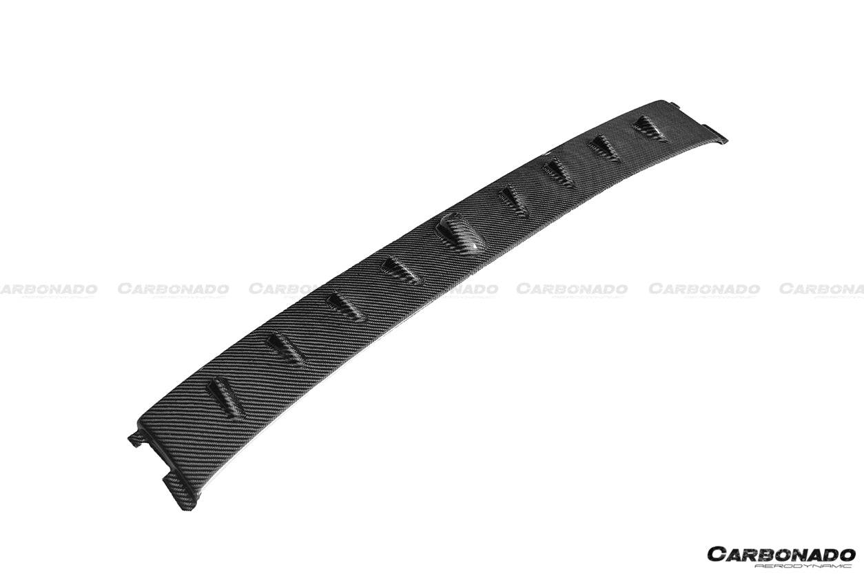 Alerón de techo de fibra de carbono estilo OEM para Mitsubishi Evolution 7 8 9 Carbonado 2003-2006
