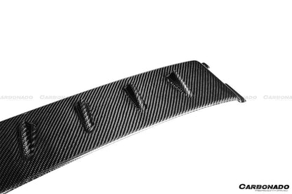 Alerón de techo de fibra de carbono estilo OEM para Mitsubishi Evolution 7 8 9 Carbonado 2003-2006