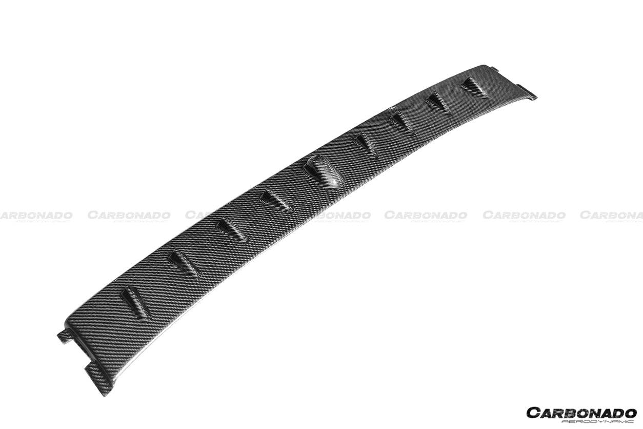 Alerón de techo de fibra de carbono estilo OEM para Mitsubishi Evolution 7 8 9 Carbonado 2003-2006