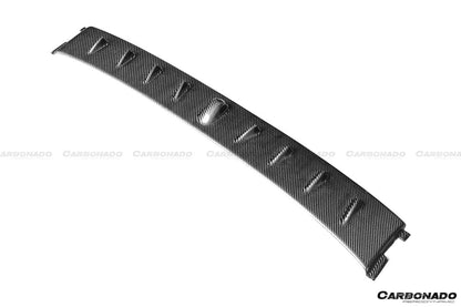 Alerón de techo de fibra de carbono estilo OEM para Mitsubishi Evolution 7 8 9 Carbonado 2003-2006