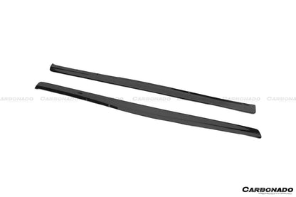 Carbonado RX Style Carbon Fiber Side Skirts | 2003-2006 Mitsubishi Evo 7/8/9
