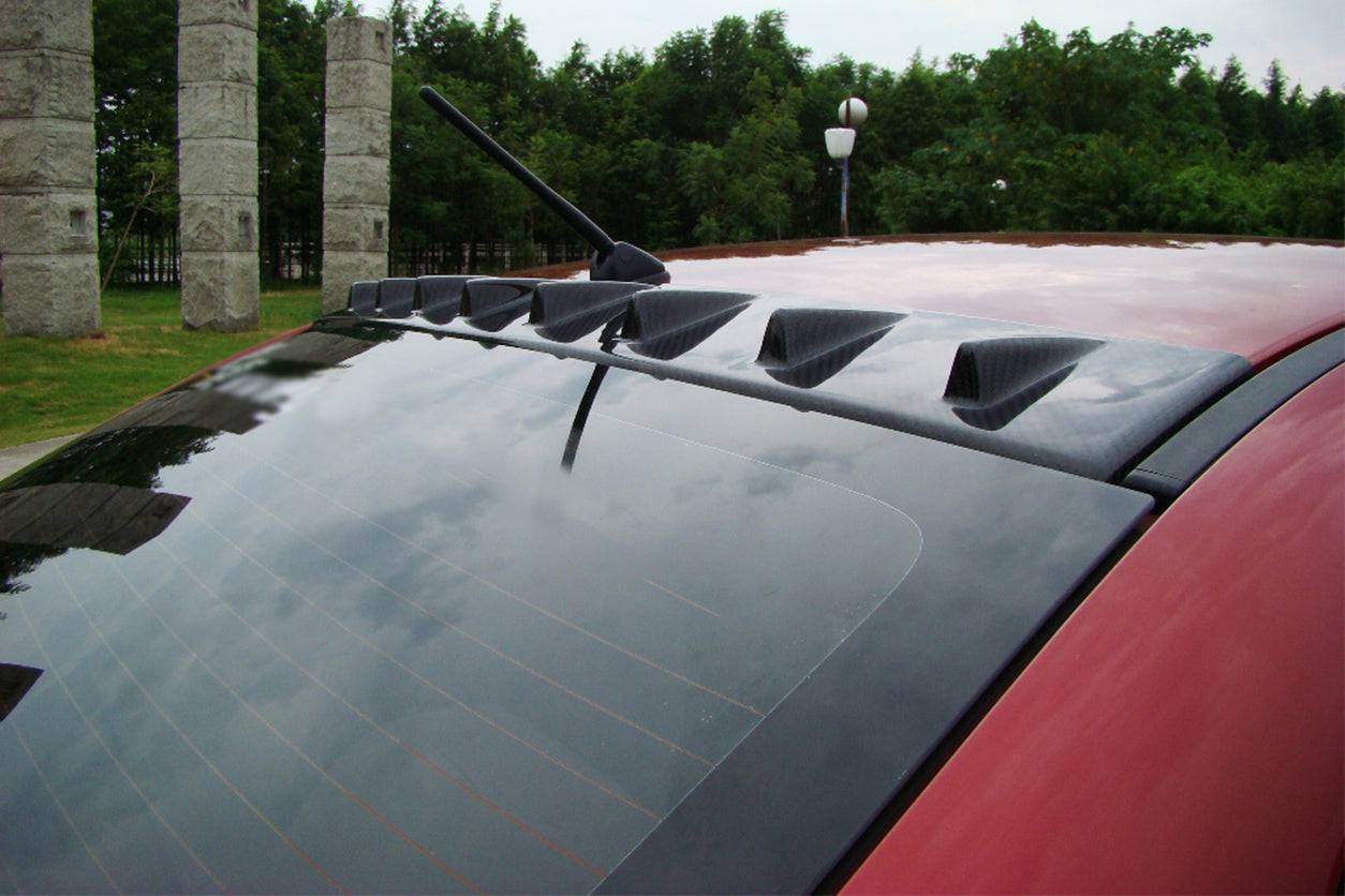 Alerón de techo de fibra de carbono estilo BS para Mitsubishi Lancer Evolution 10 (2008-2016)