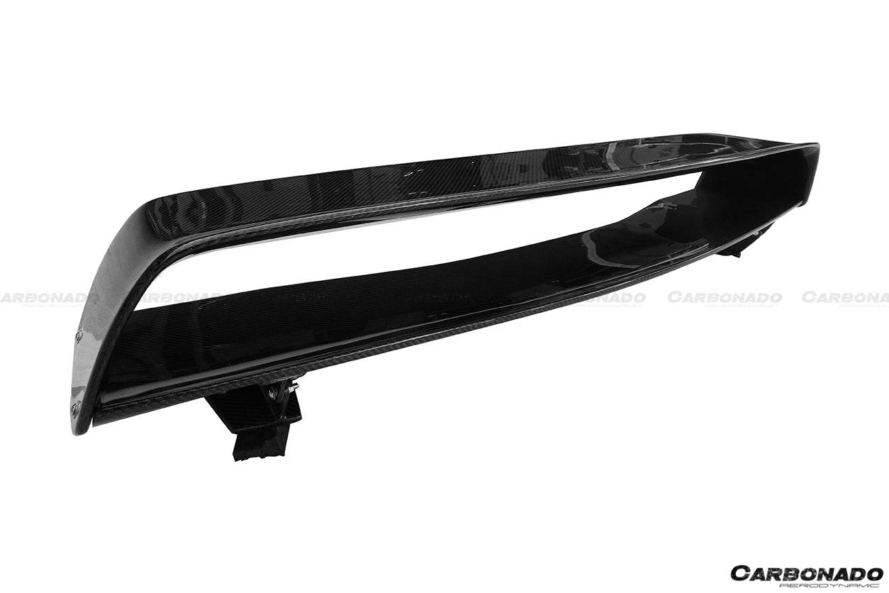 Alerón de maletero de fibra de carbono estilo Mitsubishi Evo 10 VTX Carbonado 2008-2016