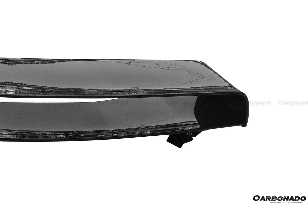 Alerón de maletero de fibra de carbono estilo Mitsubishi Evo 10 VTX Carbonado 2008-2016