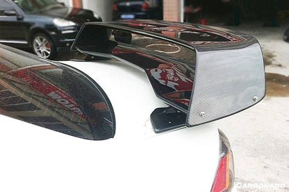 Alerón de maletero de fibra de carbono estilo Mitsubishi Evo 10 VTX Carbonado 2008-2016