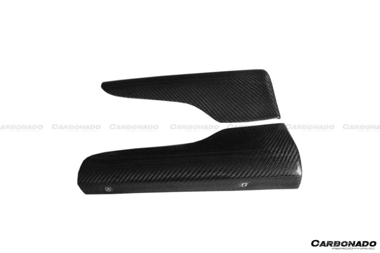 Carbonado RX Style Carbon Fiber Spliter | 2003-2006 Mitsubishi Evo 7/8/9