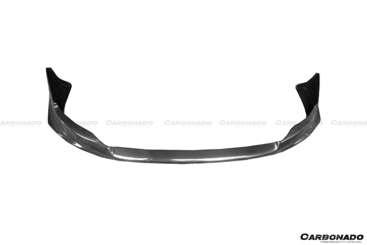 Carbonado 2008-2016 Mitsubishi Evolution10 BS Style Carbon Fiber Front Lip