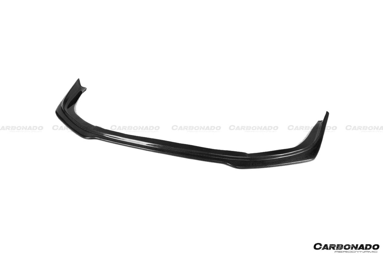 Carbonado RA Style Carbon Fiber Front Lip | 2008-2016 Mitsubishi Evo X
