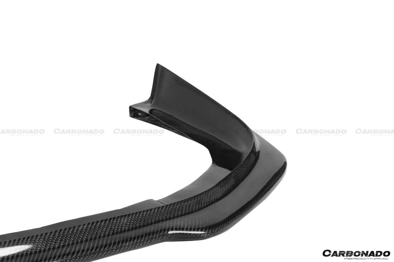 Carbonado RA Style Carbon Fiber Front Lip | 2008-2016 Mitsubishi Evo X