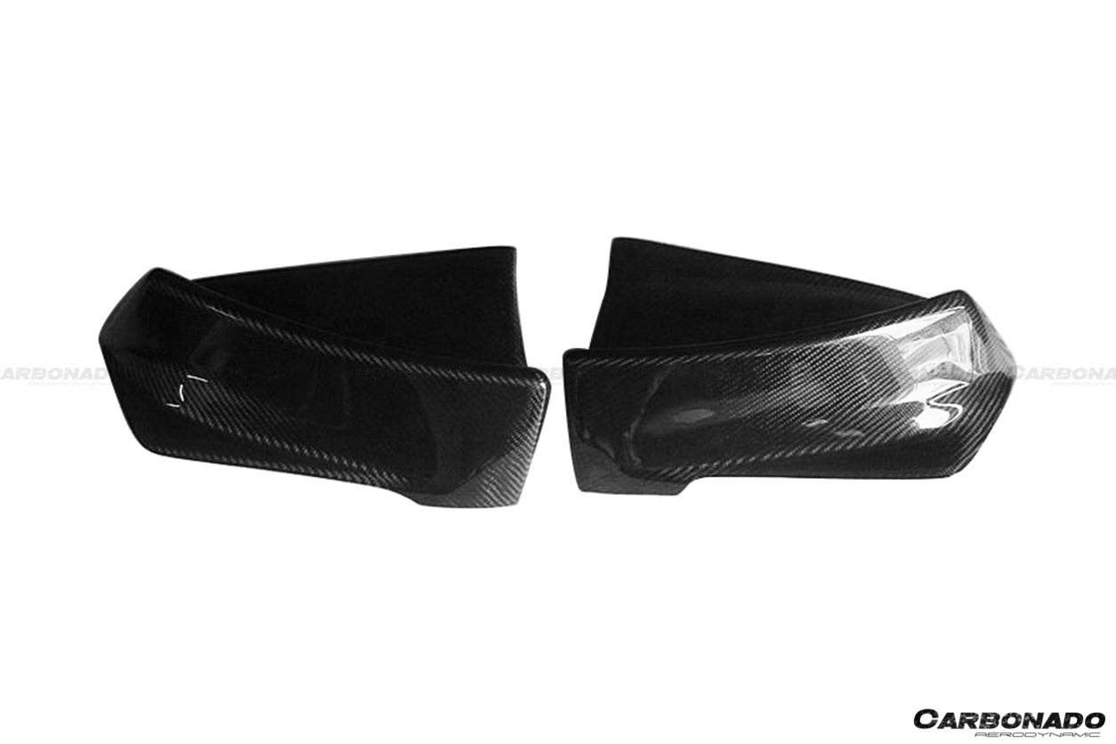 Tapas traseras de fibra de carbono estilo Mitsubishi Evolution 10 RS Carbonado 2008-2016