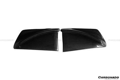 Tapas traseras de fibra de carbono estilo Mitsubishi Evolution 10 RS Carbonado 2008-2016