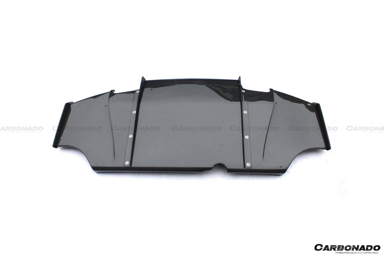 Carbonado 2008-2016 Mitsubishi Evolution EVO10 VRS Style Carbon Fiber Rear Diffuser