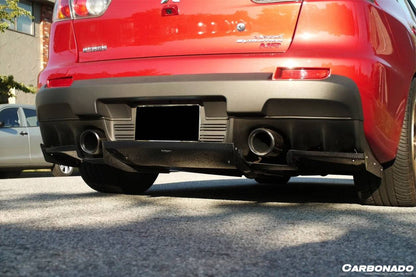 Carbonado 2008-2016 Mitsubishi Evolution EVO10 VRS Style Carbon Fiber Rear Diffuser