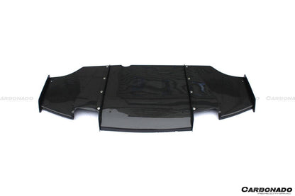 Carbonado 2008-2016 Mitsubishi Evolution EVO10 VRS Style Carbon Fiber Rear Diffuser