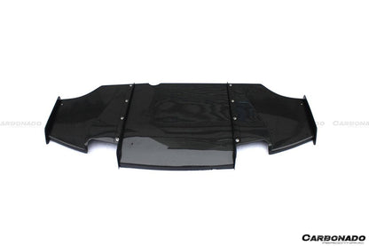 Carbonado 2008-2016 Mitsubishi Evolution EVO10 VRS Style Carbon Fiber Rear Diffuser