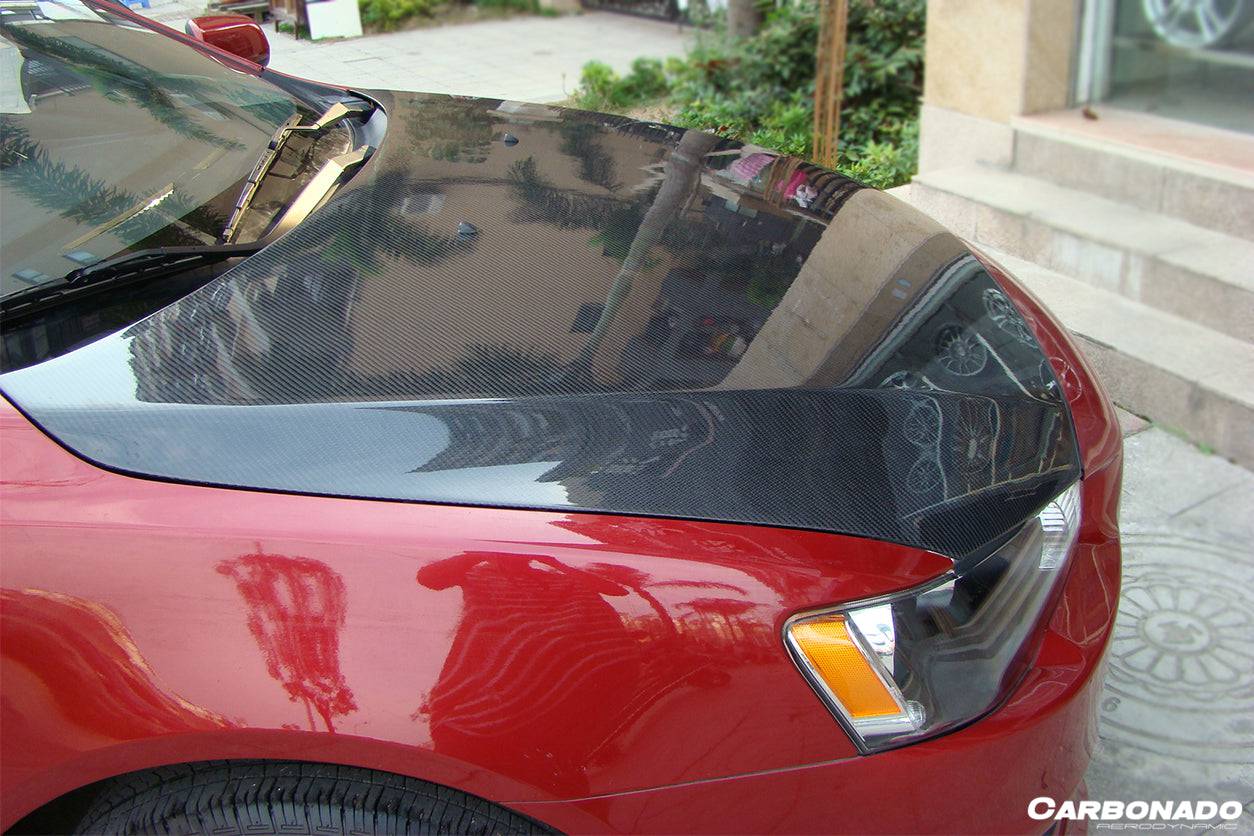 Carbonado 2008-2016 Mitsubishi Lancer OE Style Carbon Fiber Hood