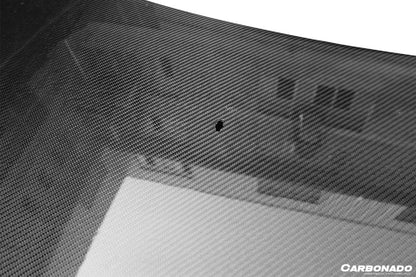 Carbonado 2008-2016 Mitsubishi Lancer OE Style Carbon Fiber Hood
