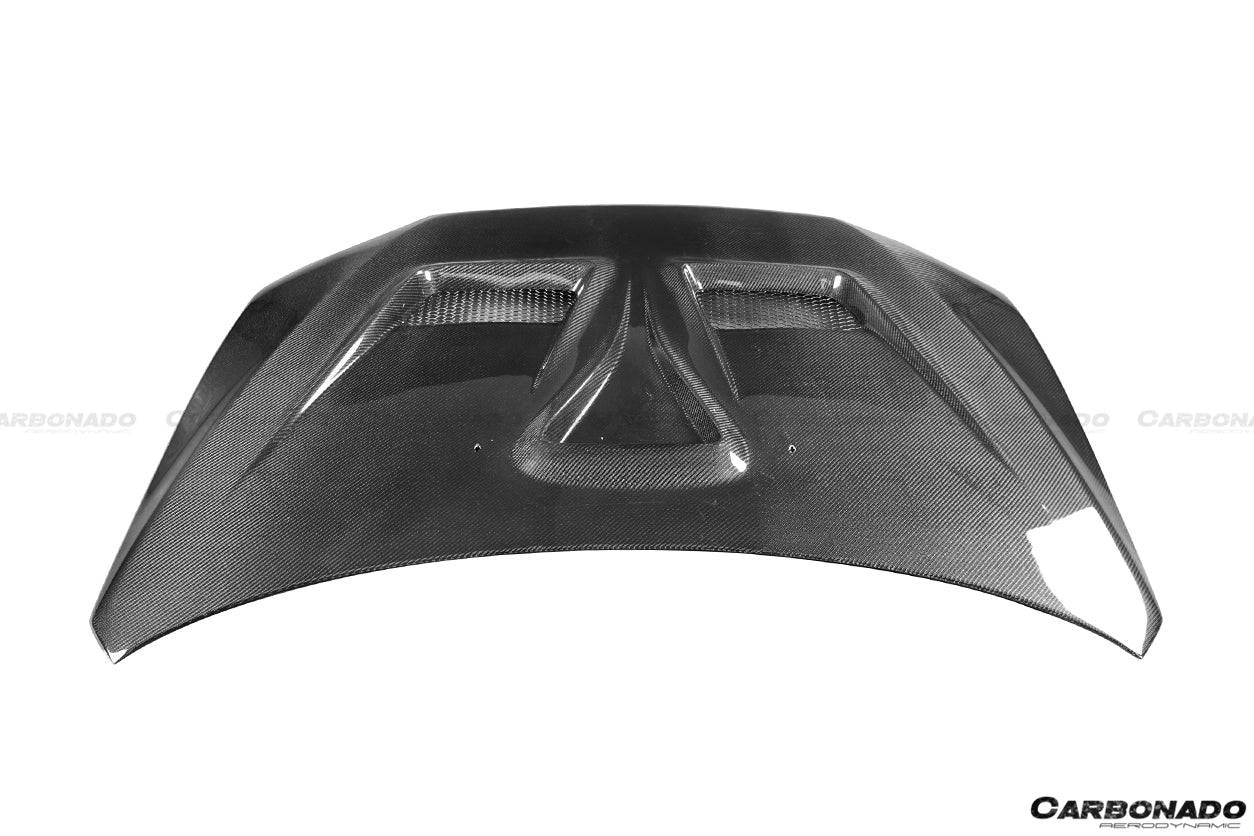 Carbonado VTX Style Carbon Fiber Hood | 2008-2016 Mitsubishi Lancer