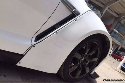 Carbonado 2008-2016 Nissan GTR R35 CBA DBA DE Style Wide Fender Flares