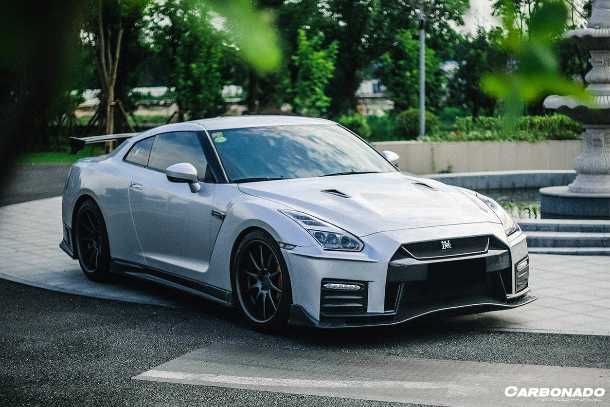 Carbonado 2008-2023 Nissan GTR R35 CBA  DBA  EBA NISMO Style Side Skirts