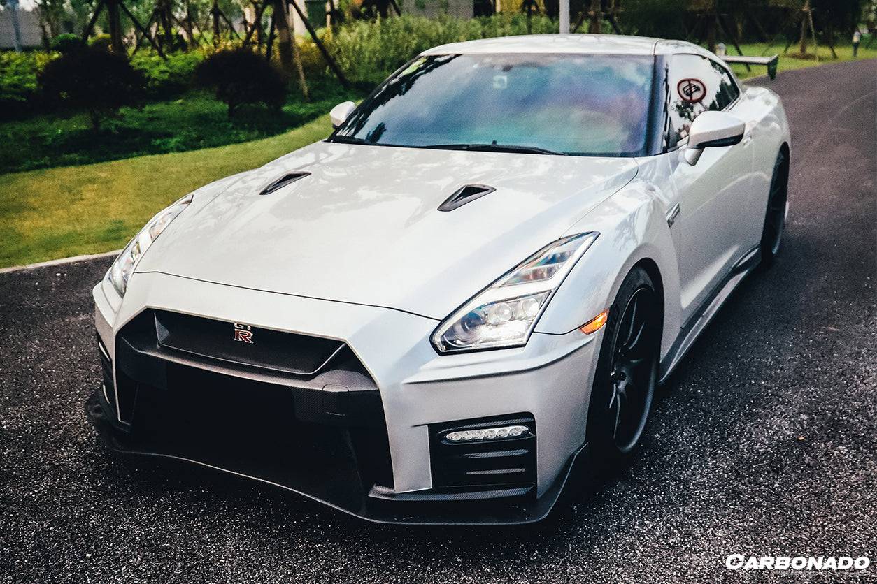 Carbonado 2008-2023 Nissan GTR R35 CBA  DBA  EBA NISMO Style Side Skirts