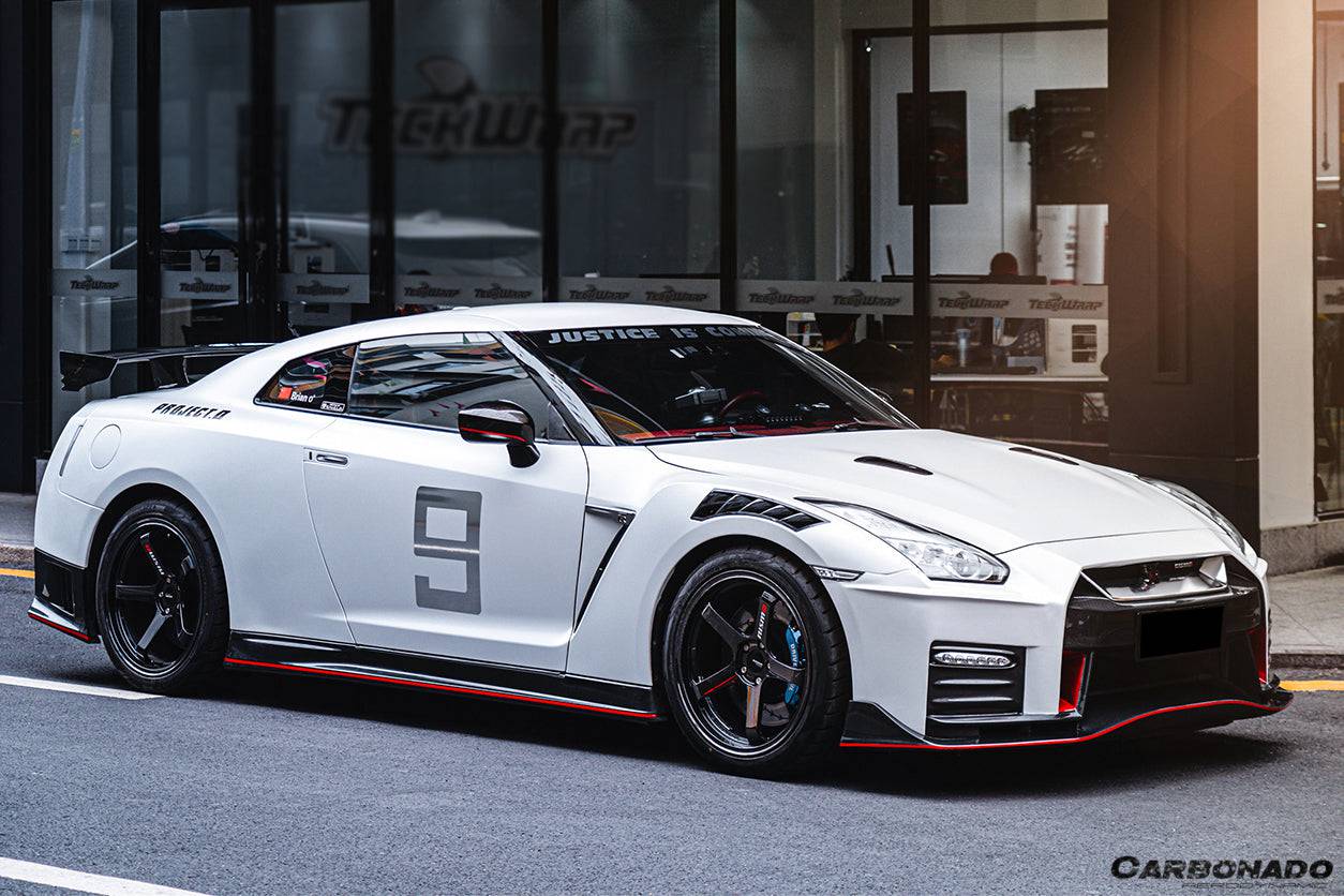 Carbonado 2008-2023 Nissan GTR R35 CBA  DBA  EBA NISMO Style Side Skirts