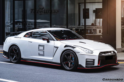 Carbonado 2008-2023 Nissan GTR R35 CBA  DBA  EBA NISMO Style Side Skirts