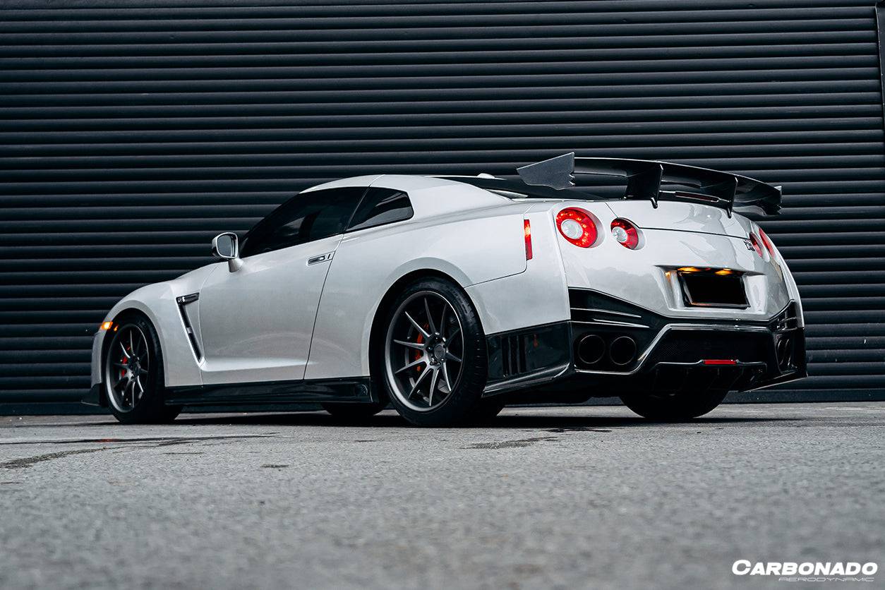 Carbonado 2008-2023 Nissan GTR R35 CBA  DBA  EBA NISMO Style Side Skirts