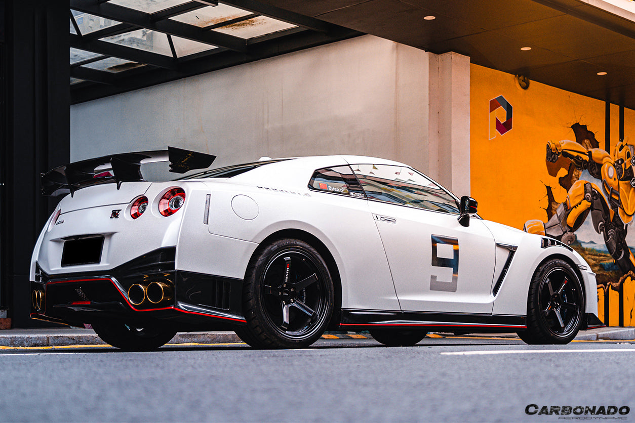 Carbonado 2008-2023 Nissan GTR R35 CBA  DBA  EBA NISMO Style Side Skirts