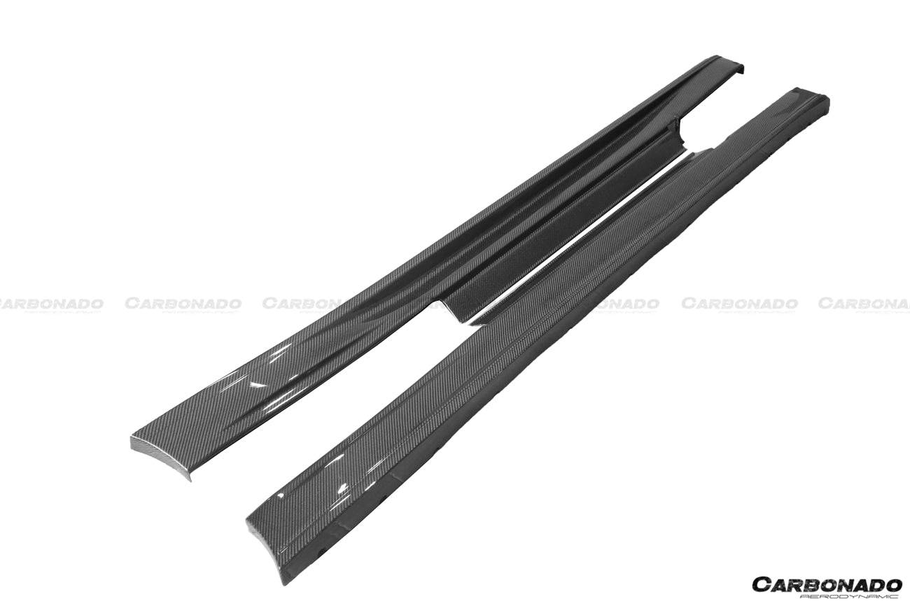 Carbonado 2008-2023 Nissan GTR R35 CBA  DBA  EBA NISMO Style Side Skirts