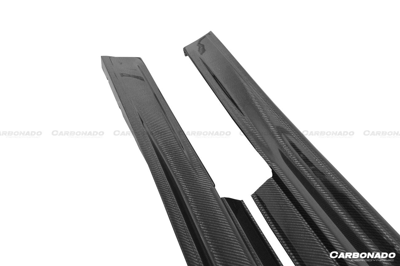 Carbonado 2008-2023 Nissan GTR R35 CBA  DBA  EBA NISMO Style Side Skirts
