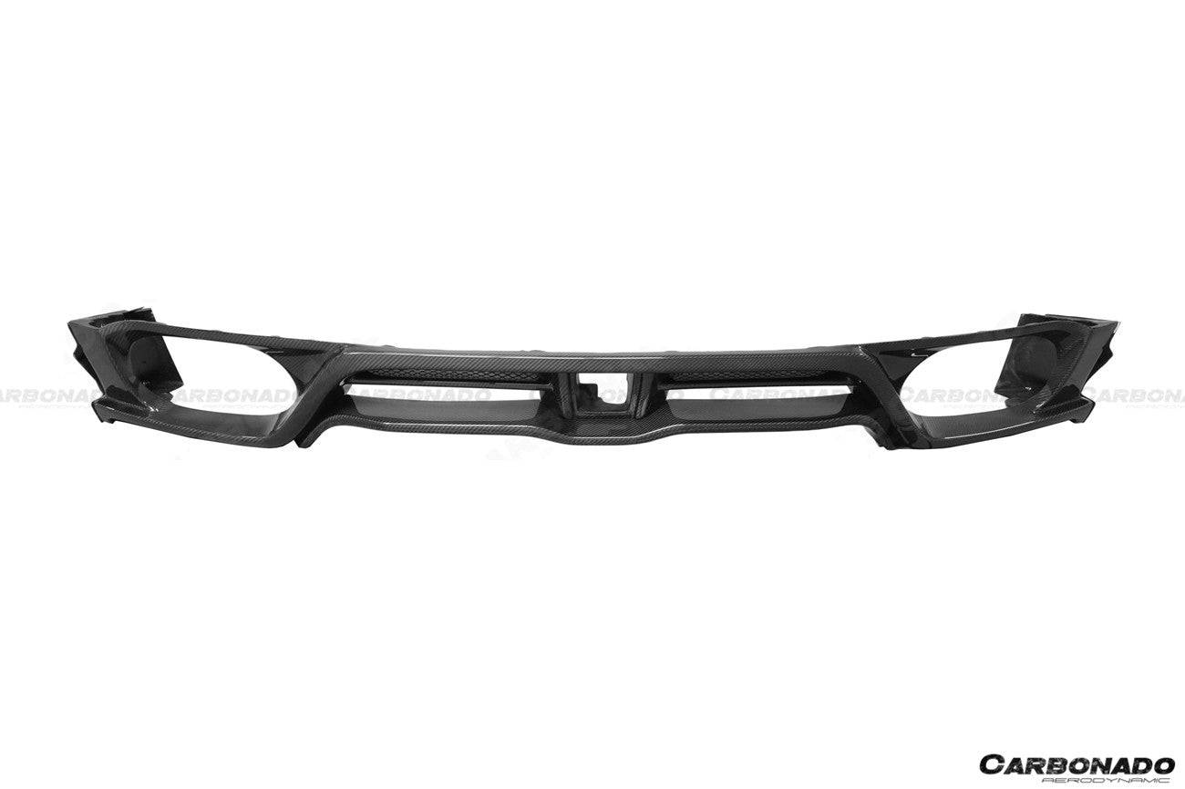 Labio difusor trasero estilo VA para Nissan GTR R35 DBA Carbonado 2012-2016