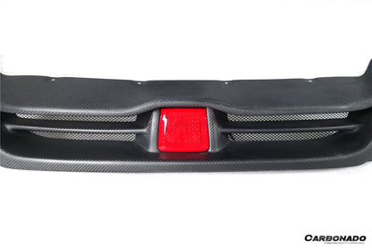 Carbonado 2008-2016 Nissan GTR R35 CBA  DBA VA Style Rear Bumper w/ Lip
