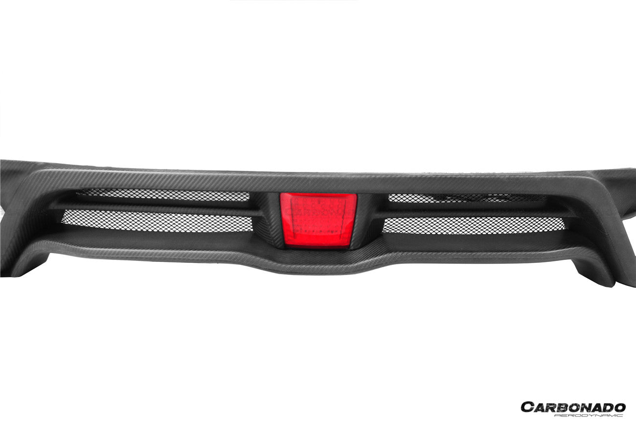 Carbonado 2008-2016 Nissan GTR R35 CBA  DBA VA Style Rear Bumper w/ Lip