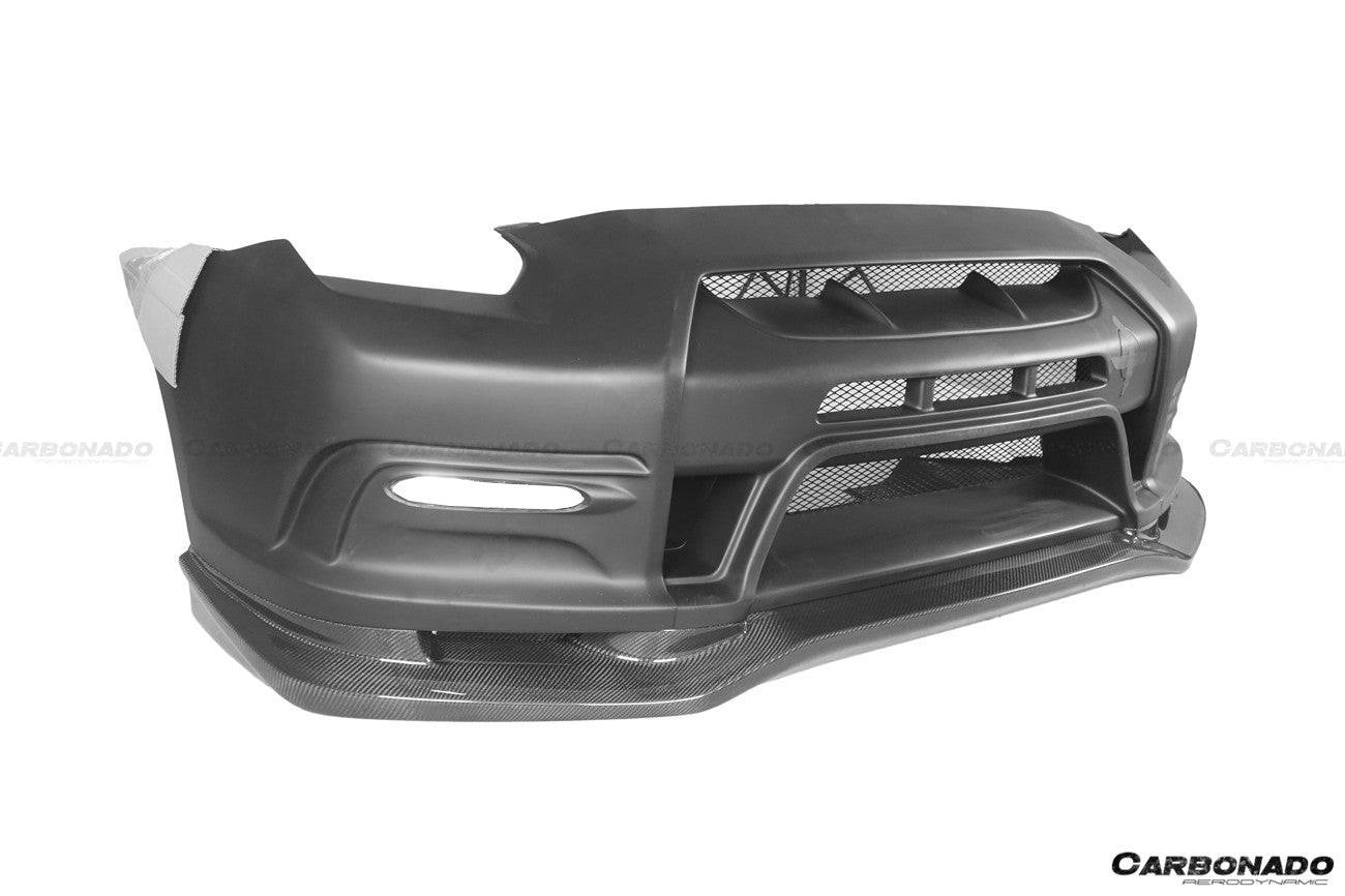 Carbonado VA Style Front Bumper | 2012-2016 Nissan GTR R35