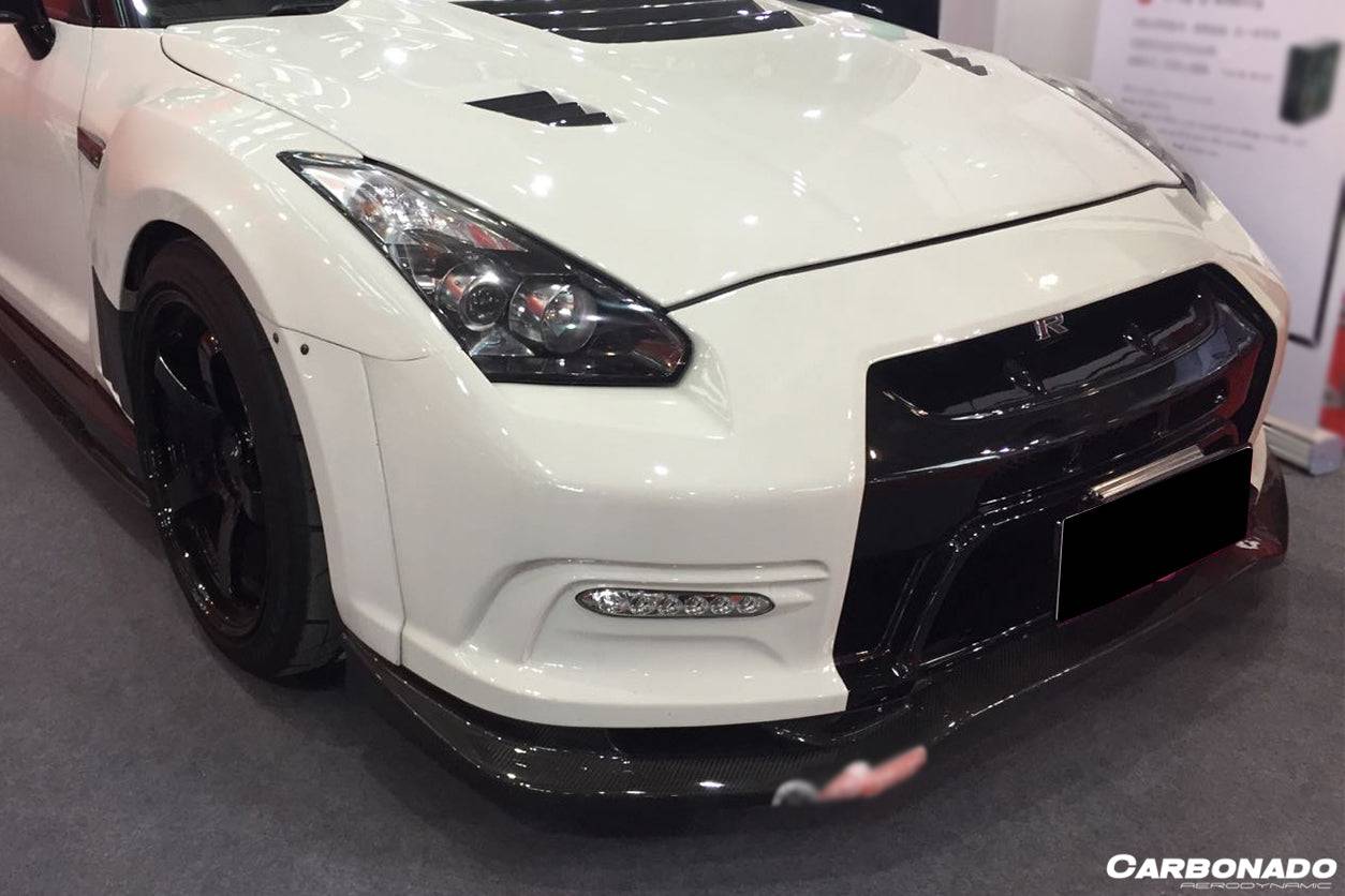 Carbonado VA Style Front Bumper | 2012-2016 Nissan GTR R35