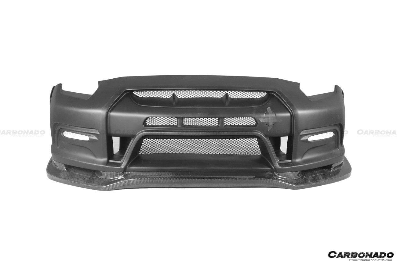 Carbonado VA Style Front Bumper | 2012-2016 Nissan GTR R35