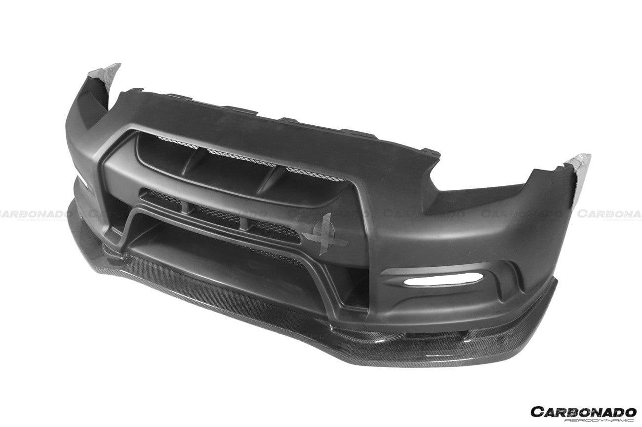 Carbonado VA Style Front Bumper | 2012-2016 Nissan GTR R35