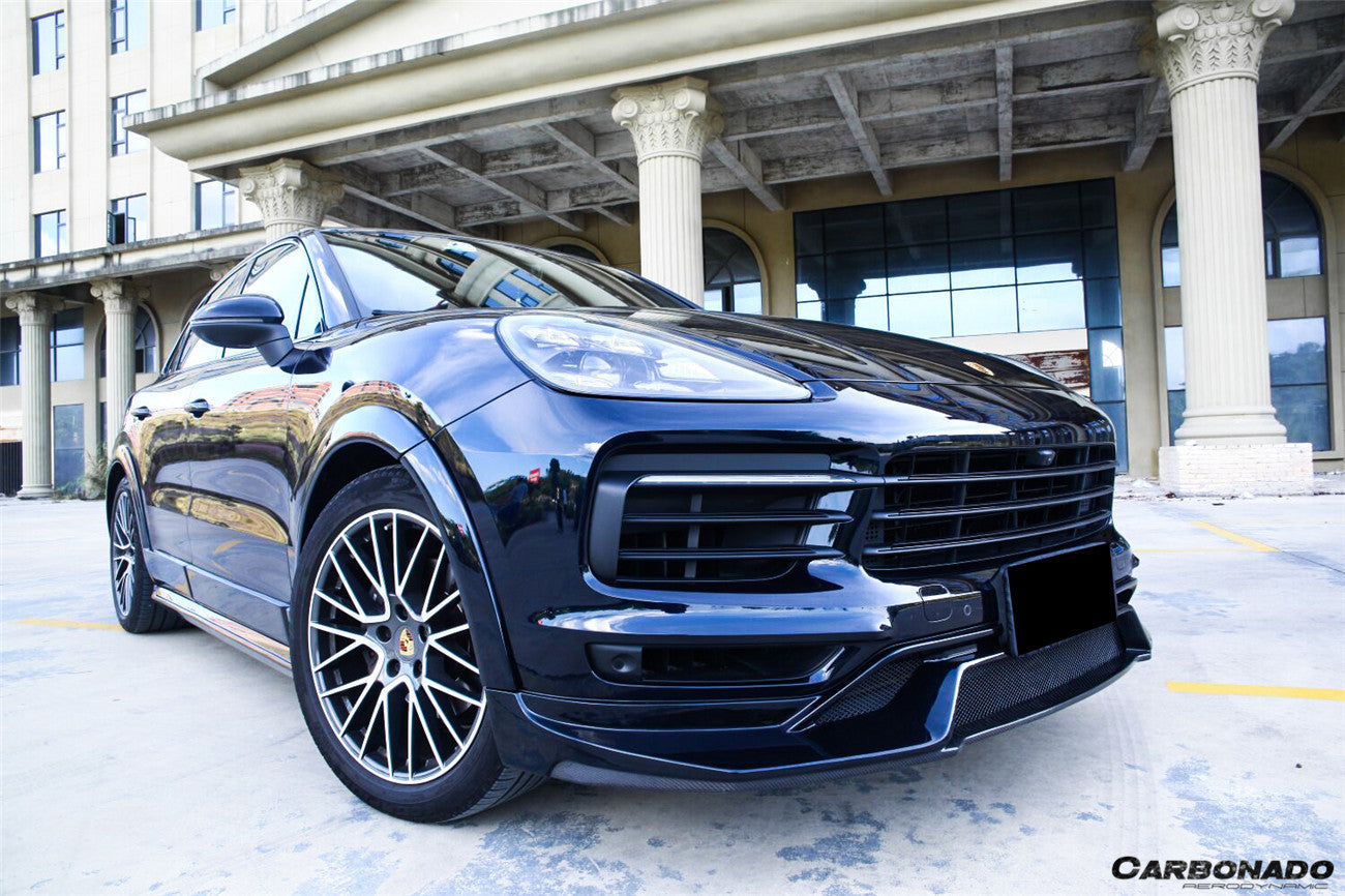 Carbonado 2018-2023 Porsche 9Y0.1 Cayenne S    E-Hybrid OD Style Front Lip